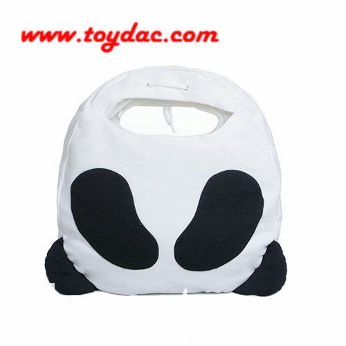 plush panda bag with handle plush panda bag with handle